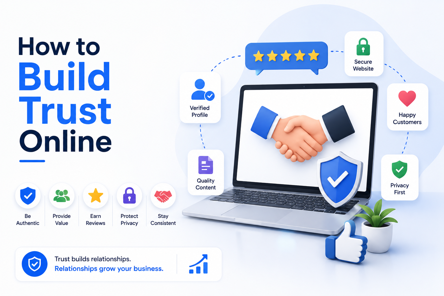 How to Build Trust Online for Business Growth ?