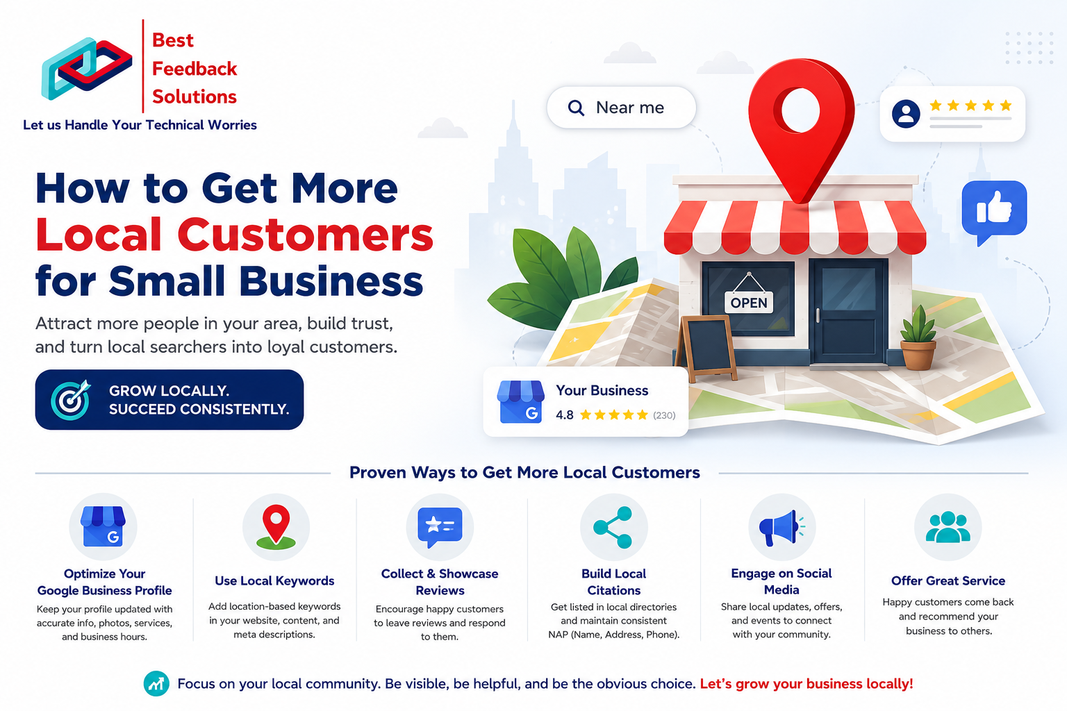 How to Get More Local Customers for Small Business?